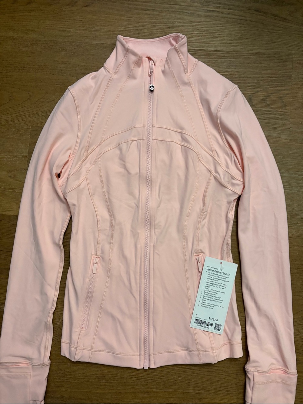 Lululemon Define Jacket NWT Pink 6